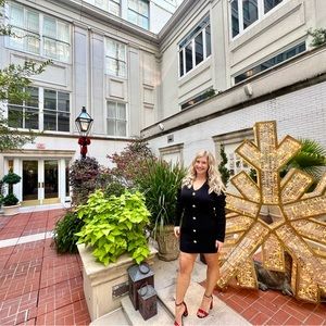 Luxury inspired dress. Great condition. Worn a couple times. Super cute.